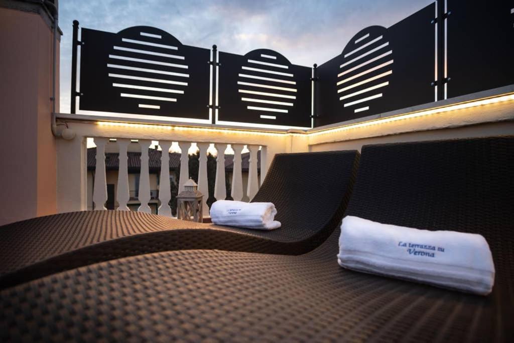 La Terrazza Su Verona Bagian luar foto